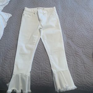 Chelsea and violet flare jeans